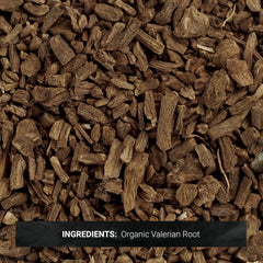 Frontier Co-op valerian root tea brew ideal for relaxing evenings