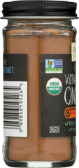 Packaging display shows Frontier Vietnamese cinnamon's bold flavor and responsible sourcing