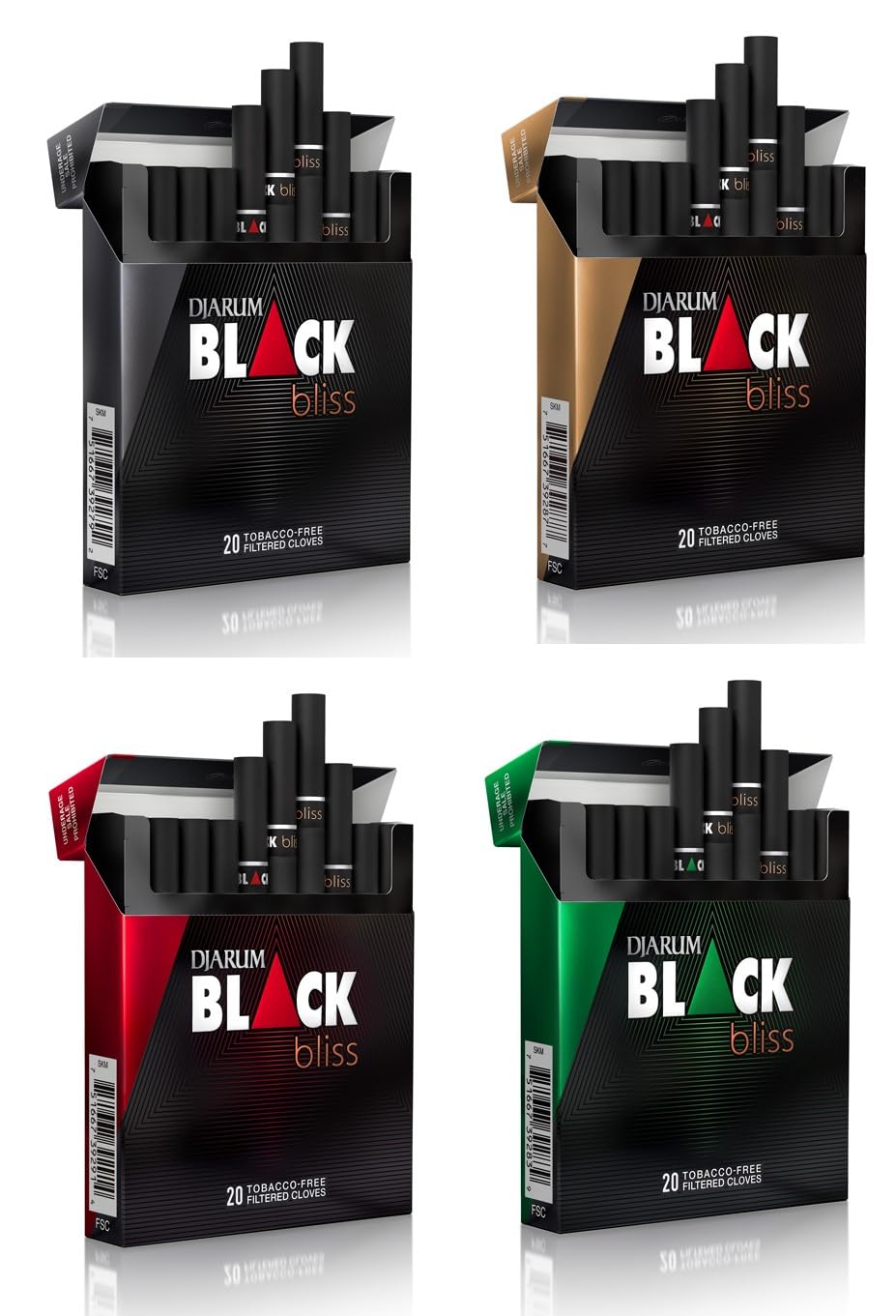 The Frugal Smoker Djarum Black Bliss Original Pack with rich Indonesian clove aroma