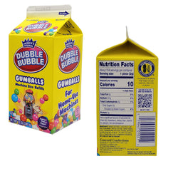 Fruidles bubble gum machine top view shows colorful rewards for children