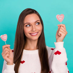 Fruidles I Love You heart lollipop; perfect classroom valentines.