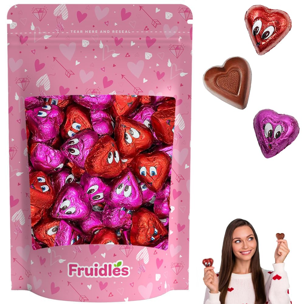 Fruidles Valentine's Milk Heartoons in a colorful foil pack, perfect for gifting
