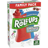 Fruit Roll-Ups Strawberry Blast pack for lunchbox fun and flavor