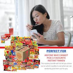 FUDOBOX ramen variety pack features assorted flavors for flexible quick meals