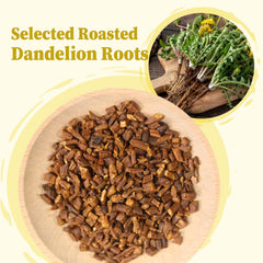 FullChea Dandelion Tea Cup steeping for a comforting caffeine-free ritual.