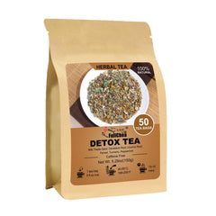 FullChea Detox Tea Bags packaging shows premium blend for daily cleansing