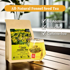 FullChea fennel tea brewed cup reveals soothing aroma and gentle flavor for calm moments