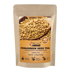 FullChea fenugreek seed tea bags close-up highlighting natural flavor for everyday tea