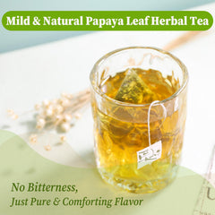FullChea golden-amber infusion seen in cup signaling smooth, inviting flavor.
