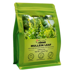 FullChea Mullein Leaf Tea pack shot with premium leaves for a caffeine-free beverage