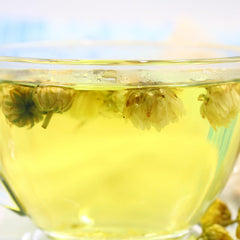 FullChea non-GMO chrysanthemum tea offers caffeine-free refreshment