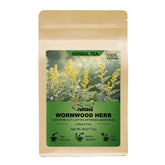 FullChea wormwood tea leaves cut and sifted for a pure herbal infusion.