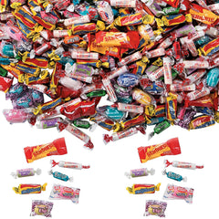 Fun Express bulk candy pack shows 1000 pieces for easy party distribution.