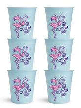 Fun Sweets blue cotton candy 6-pack ready for party buffets and displays.