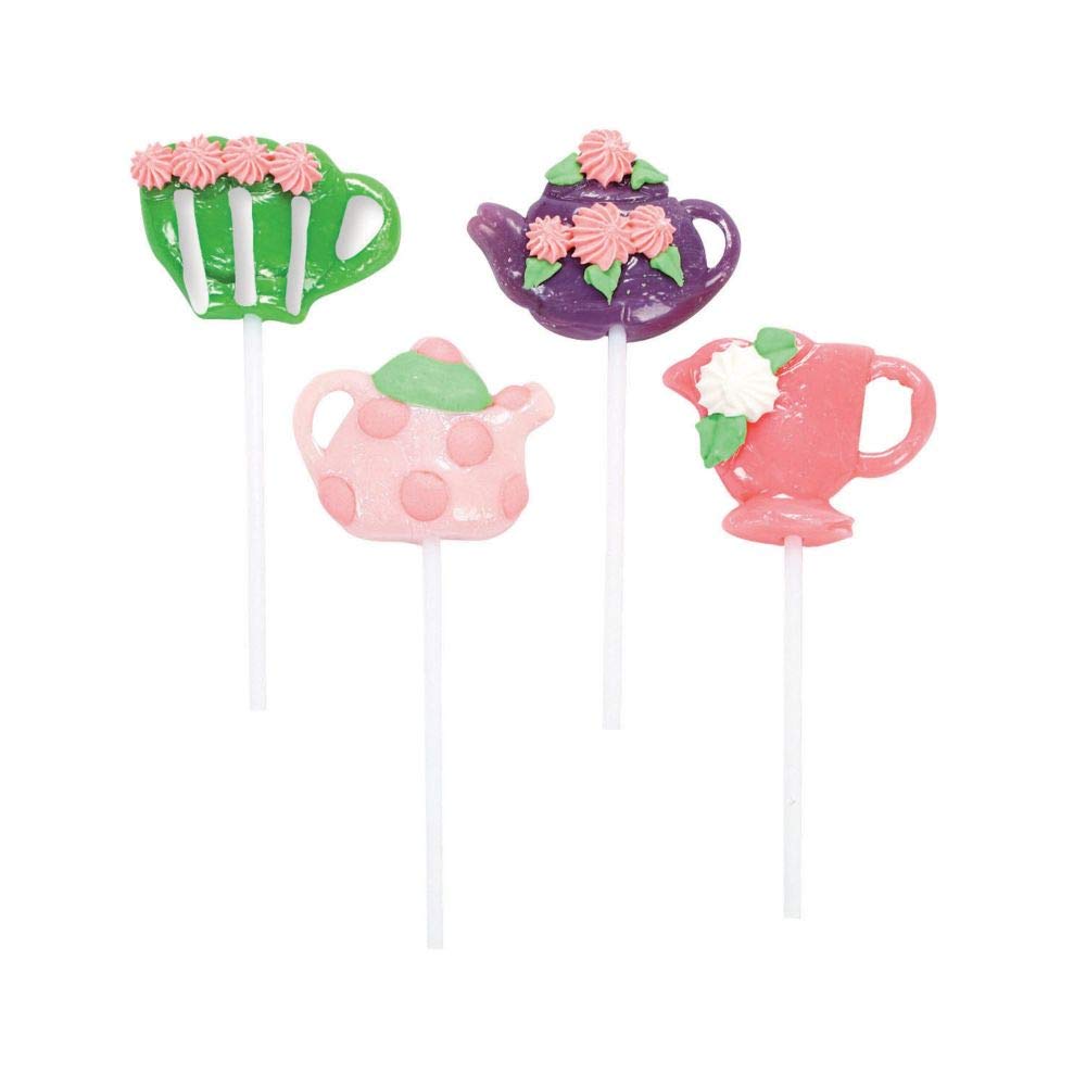 Fun Express Tea Party Suckers lollipops elevate tea parties with whimsy