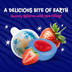 FUNTASTY Earth Balls jar-open revealing individually wrapped treats for sharing.