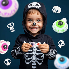 Funtasty Eyeballs Gummy in a bowl for Halloween candy display