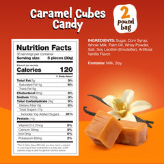 FUNTASTY caramels, individually wrapped for events and gifting.