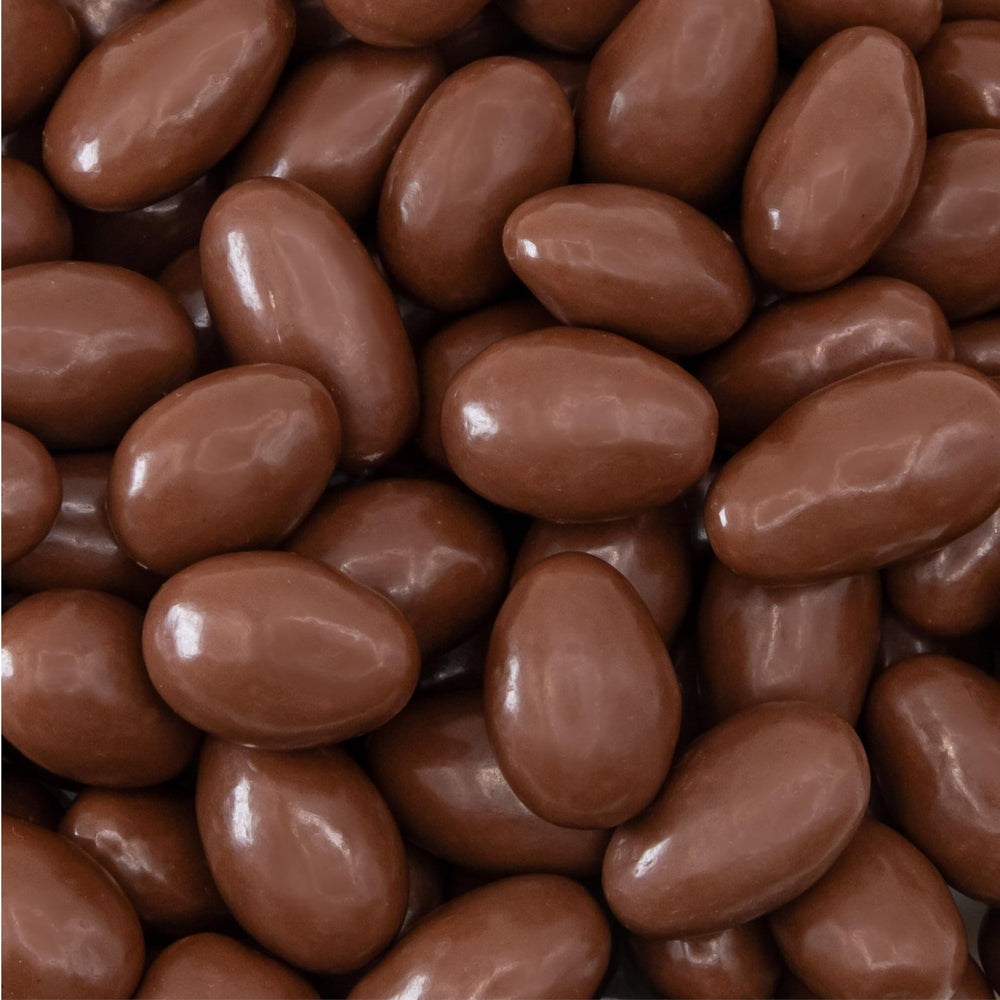 FUNTASTY milk chocolate almonds 2lb pack, perfect for office snacking and sharing.