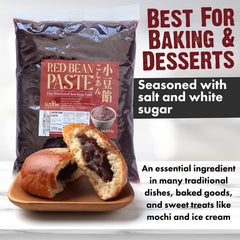 Fusion Select adzuki paste for mochi, creamy and even sweetness.