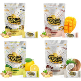 Fusion Select Ginger Chews on bag front highlighting real ginger flavor for everyday snacking