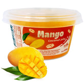 Fusion Select Mango Jelly bottle, a flavorful low-fat snack option.