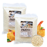 Fusion Select Panko Breadcrumbs: Japanese-style toasted surface for light, crispy coatings.