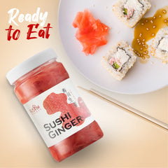 Fusion Select pickled ginger for sushi offers palate cleansing between bites