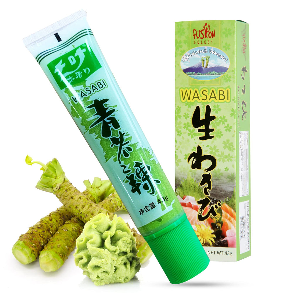 Fusion Select Real Wasabi Tube front-hero: authentic heat for sushi dipping.