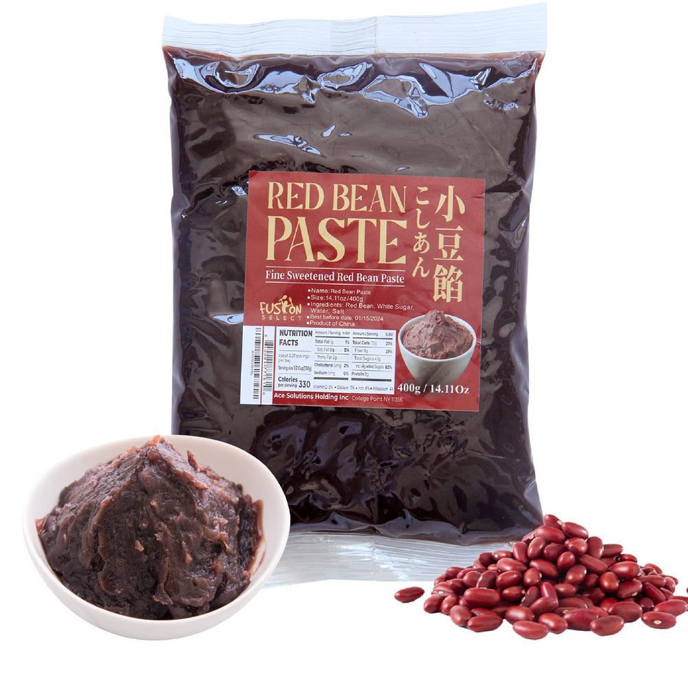 Fusion Select red bean paste for mooncake filling, silky texture and rich color.