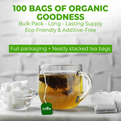 Steeping Fusion Select white tea yields a fragrant, calming cup.