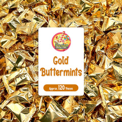 Fusion Sweets And Snacks gold-buttermints 120-count bulk for elegant weddings