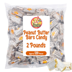 Fusion Sweets And Snacks peanut butter bars made in the USA with simple ingredients.