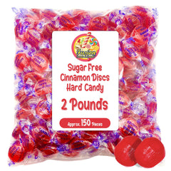 Fusion Sweets Arcor sugar-free cinnamon hard candy bulk bag for parties