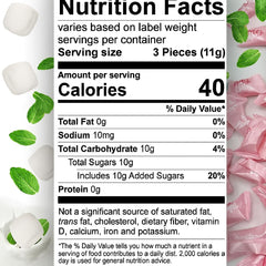 Fusion Sweets Baby Girl Buttermints in heat-sealed packaging keeps freshness for party favors.
