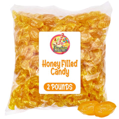 Fusion Sweets honey-filled hard candy, individually wrapped, ideal for on-the-go treats.