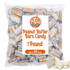Fusion Sweets Peanut Butter Bars enjoyed in a USA-made kitchen setting.