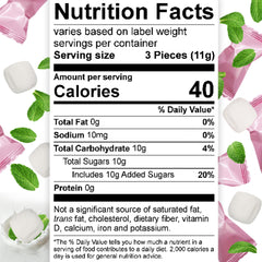 Fusion Sweets And Snacks Pink Buttermints individually wrapped for fresh party favors