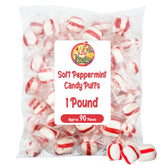 Fusion Sweets soft peppermint puff candy 1lb bag ready for sharing and fresh snacking.
