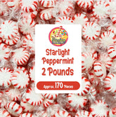 Fusion Sweets Starlight Peppermint Hard Candy bulk bag for sharing