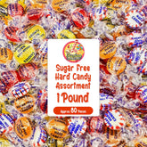 Fusion Sweets sugarfree hard candy assortment bulk bag for on-the-go snacking.