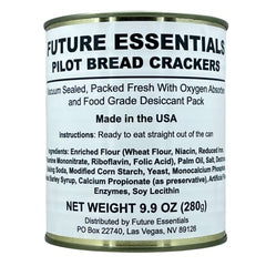 Future Essentials can with oxygen absorber demonstrates durable, shelf-stable bread.