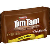 GAF Tim Tam Original Family Pack 365g front view for sharing