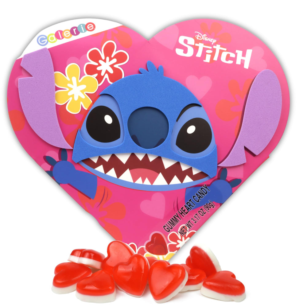 Galerie Disney Stitch heart box side view showing gift-ready packaging