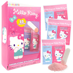 Galerie Hello Kitty dipping sticks kit packaging, playful branding for party favors