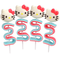 Galerie Hello Kitty gummy skewers with assorted character gummies for playful snacking