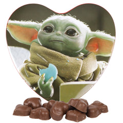 Galerie Star Wars Mandalorian Grogu heart box front view for display and gifting