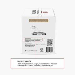 GANOHERB Organic Reishi mushroom powder is a key ingredient in the blend.