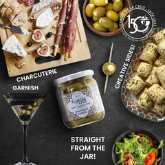 García DE LA cruz 1872 Spanish flavor tasting, perfect for antipasti and cocktail garnishes.