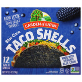 Garden of Eatin' blue corn taco shells 5.5 oz, crisp shells ideal for tacos